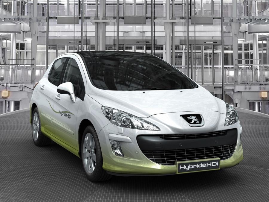  Peugeot 308 Hybride HDi Concept 2007 года  (фото 1 из 10)
